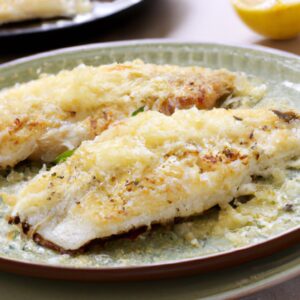 baked rockfish with parmesan cheese recipe