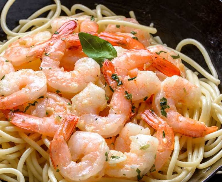 shrimp scampi with angel hair pasta recipe