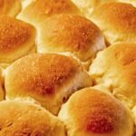 Featuring a pan of Easy Southern Yeast Rolls Recipe. This Southern style butter yeast rolls recipe can go with any meal, from soups, salads, barbecue and seafood