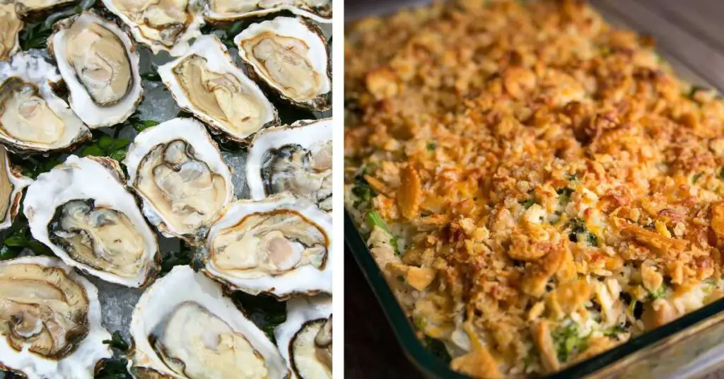 Oyster Casserole With Cracker Crumbs