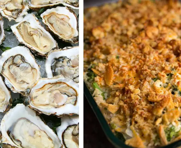 Oyster Casserole With Cracker Crumbs