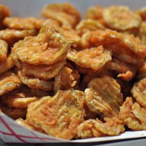 air fryer fried pickles without bread crumbs