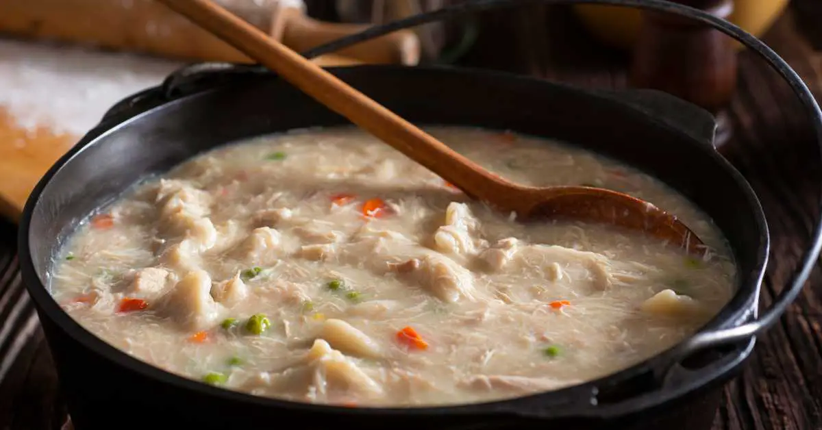 homemade southern chicken and dumplings recipe